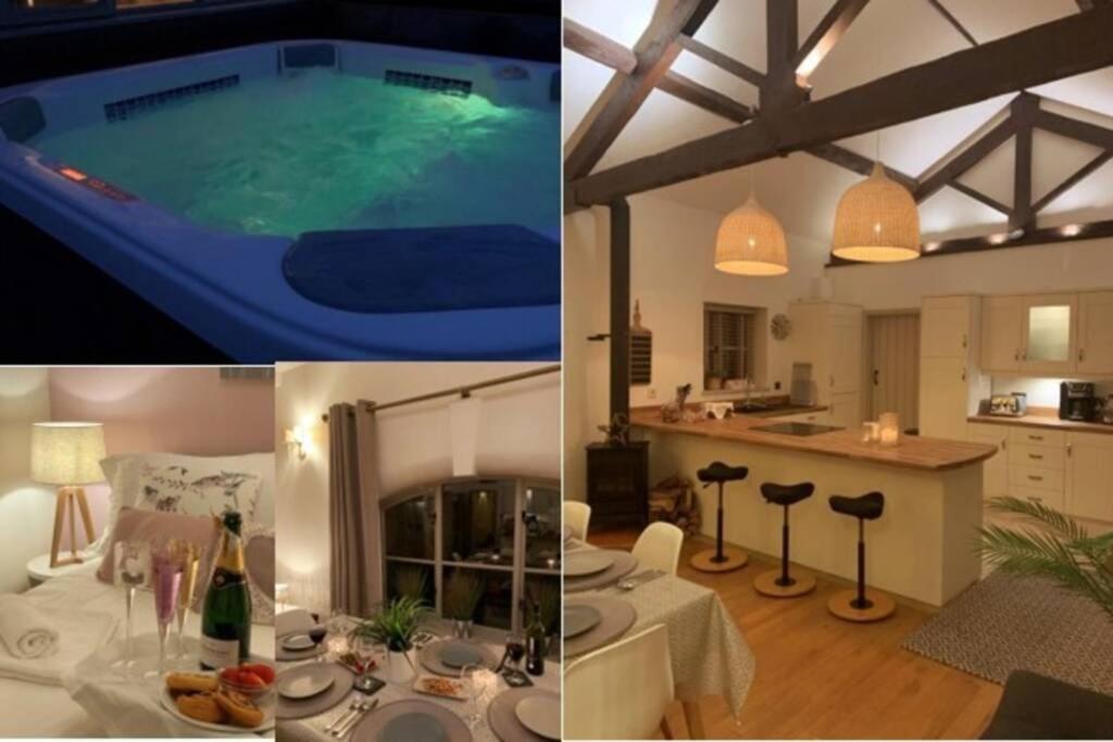 Stunning Barn Private Hot Tub Malvern & Worcester Sleeps 6 Eksteriør bilde
