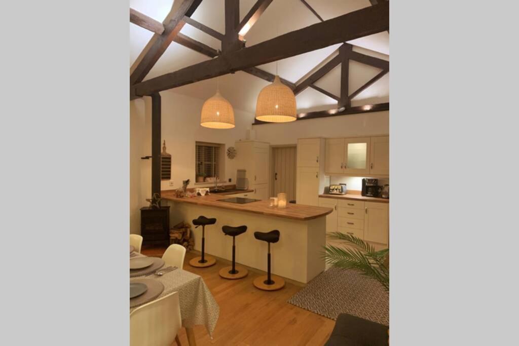 Stunning Barn Private Hot Tub Malvern & Worcester Sleeps 6 Eksteriør bilde