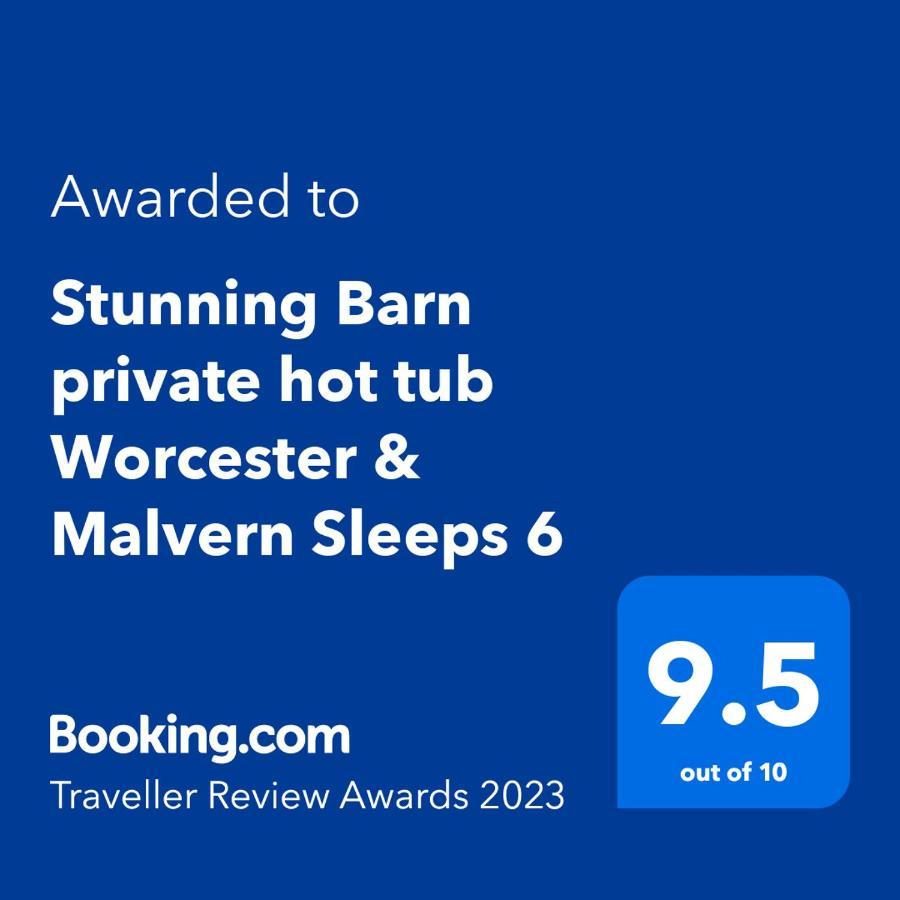 Stunning Barn Private Hot Tub Malvern & Worcester Sleeps 6 Eksteriør bilde